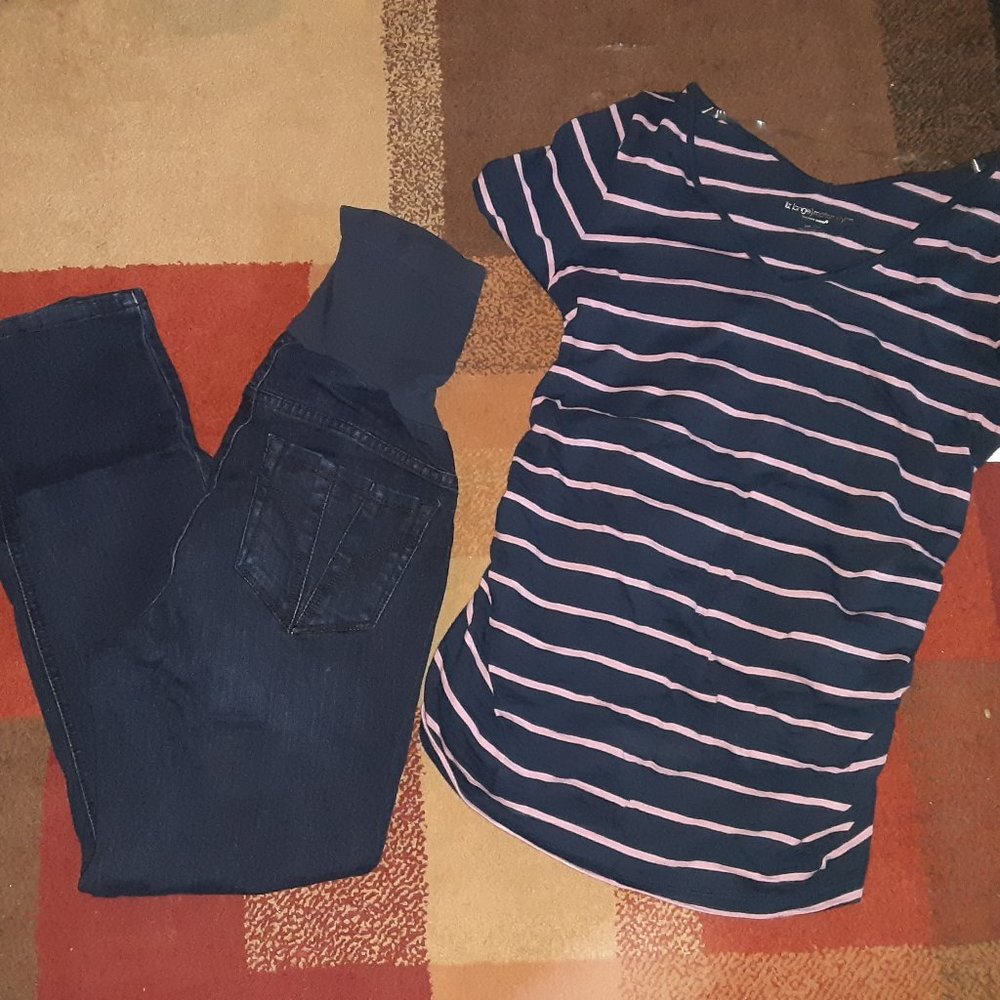 lot of 2: Maternity clothes size XS